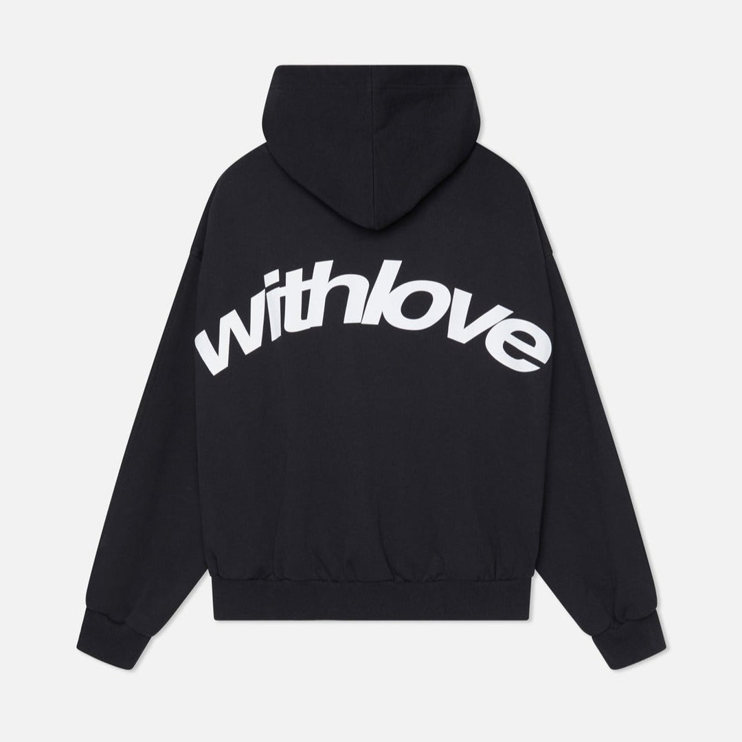 "Men's winter hoodie front view in grey, showing modern design and cozy fit. Perfect for staying warm and stylish."