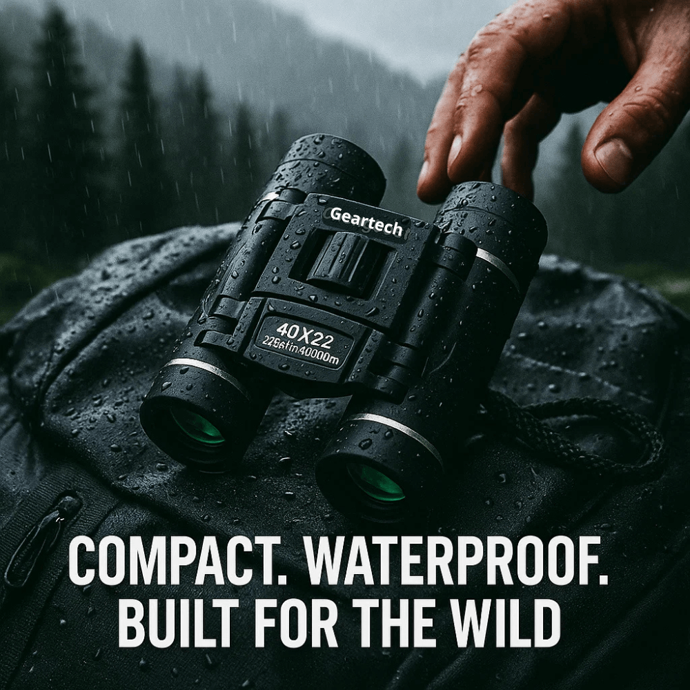 Professional HD 40x22 binoculars for wildlife observation, birdwatching, and long-range viewing.