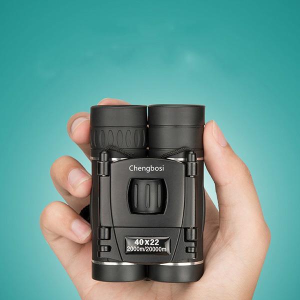 High-definition 40x22 binoculars, compact and powerful for long-range hunting and outdoor exploration.
