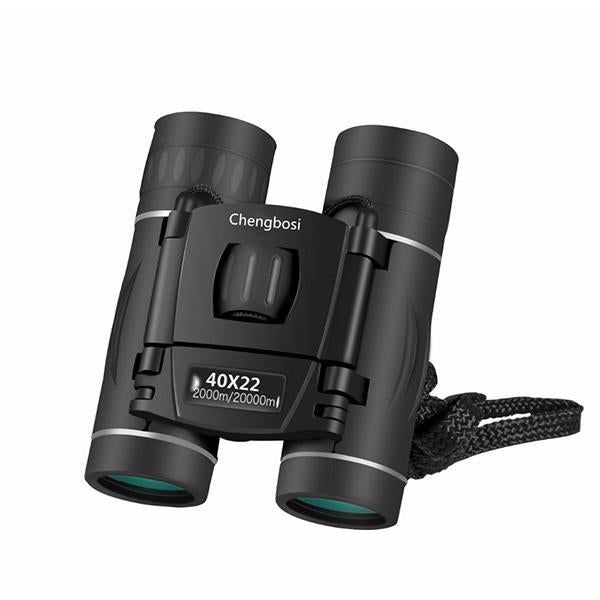 Versatile 40x22 HD binoculars for hunting, birdwatching, and outdoor travel; compact & long-range.