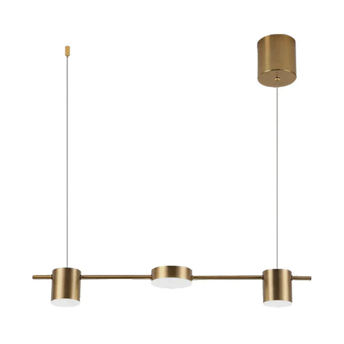 Modern AuraDrum drum pendant light for kitchen islands, a stylish LED ceiling lamp.