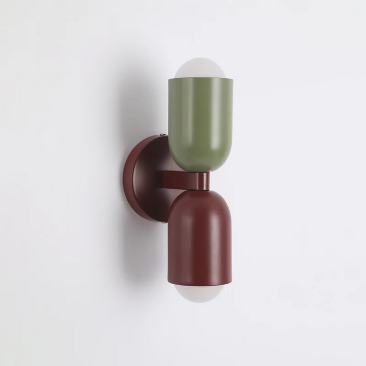 Sleek, decorative ColorWave LED wall lamp, a modern lighting fixture for stylish double-sided indoor illumination.