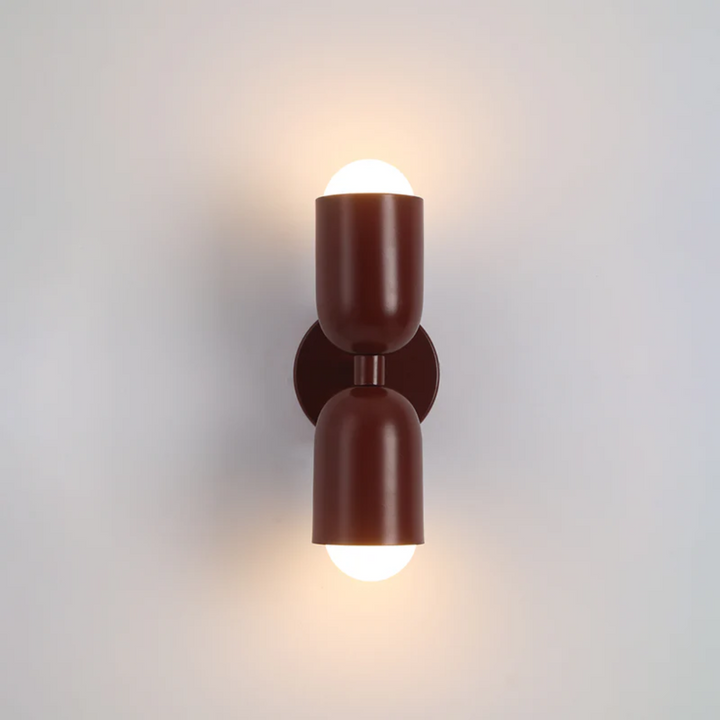 Dual-sided ColorWave LED wall lamp, a modern and energy-efficient lighting solution for striking home decor.