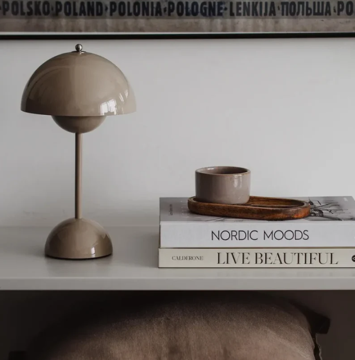 Elegant modern LED table lamp, touch-activated for versatile home, bedroom, or desk lighting needs.