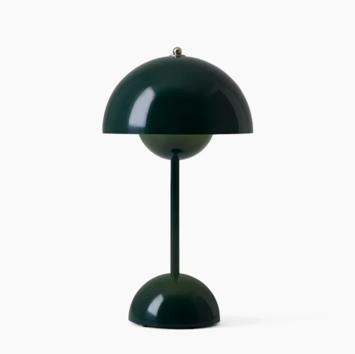 Sleek minimalist LED table lamp with touch-control base, ideal for modern interior desk or bedside lighting.