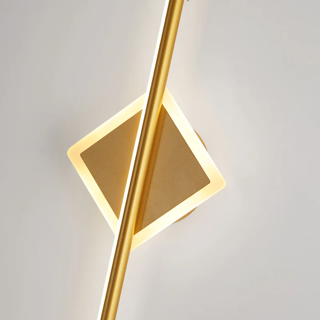 Modern LED wall lamp with sleek design, perfect for contemporary home lighting & decor.