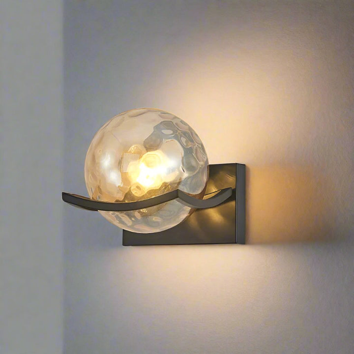 Lifestyle image of a modern home interior featuring the LED wall lamp.