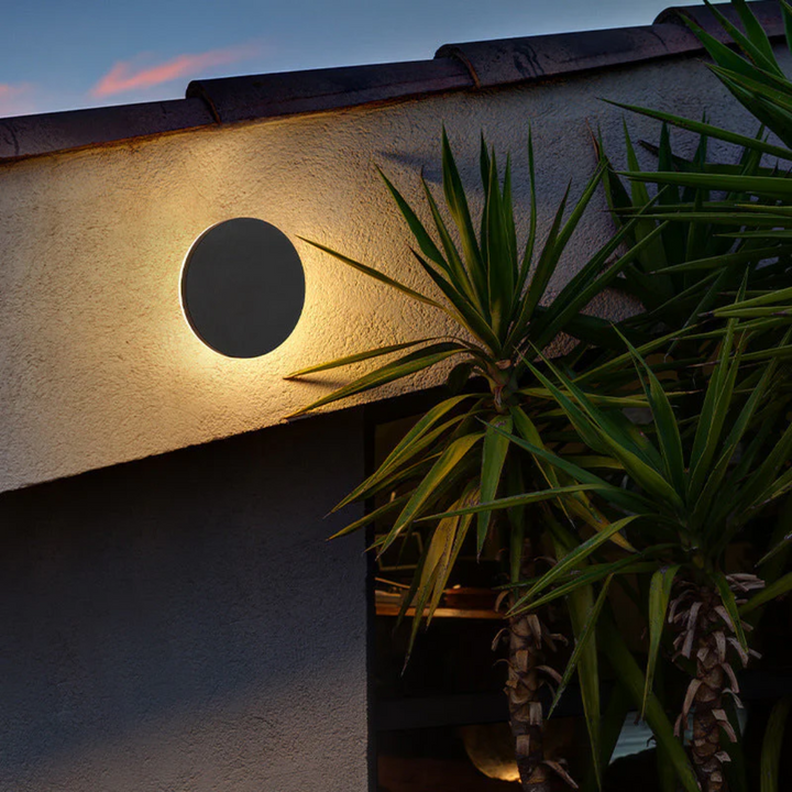 Durable Zenith LED wall lamp, weather resistant exterior decor for home improvement.