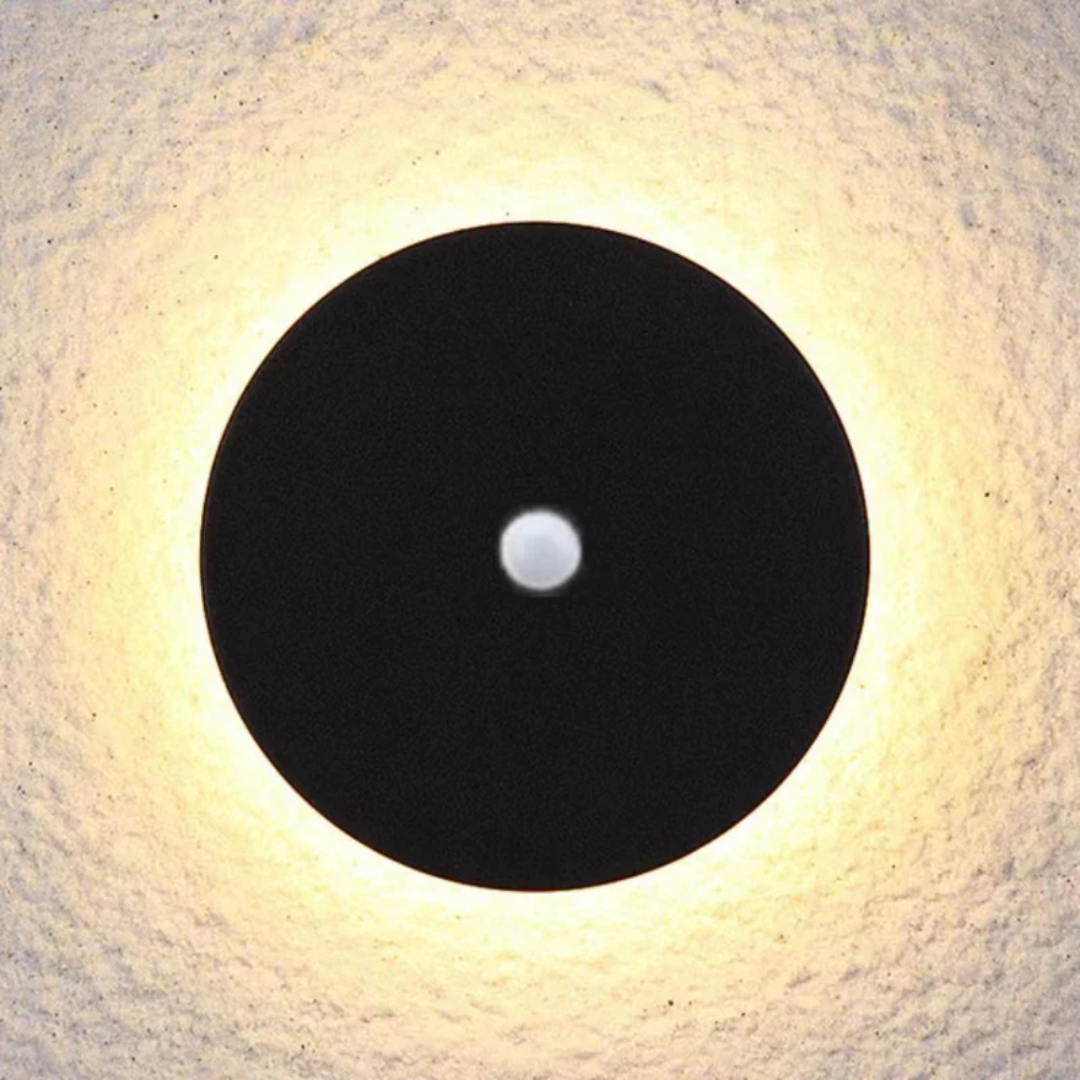 Zenith minimalist LED wall lamp, perfect for exterior decor and garden lights.