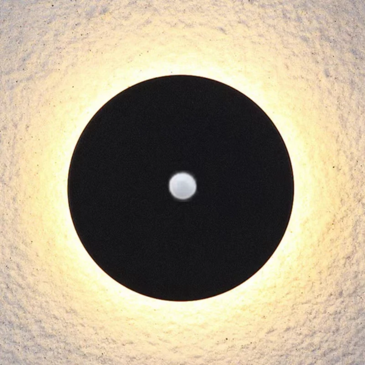 Zenith minimalist LED wall lamp, perfect for exterior decor and garden lights.