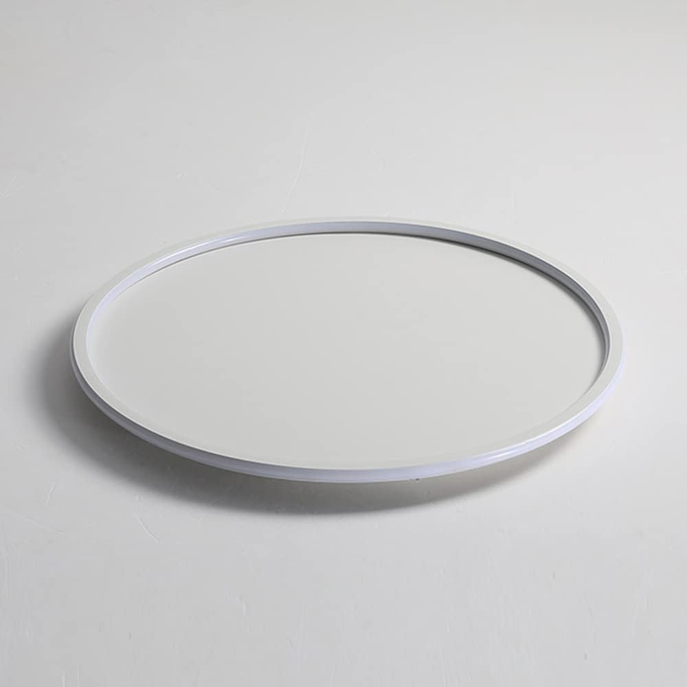 "Modern Nordic LED Ceiling Light with minimalist round flush mount design, providing soft even illumination for modern interi