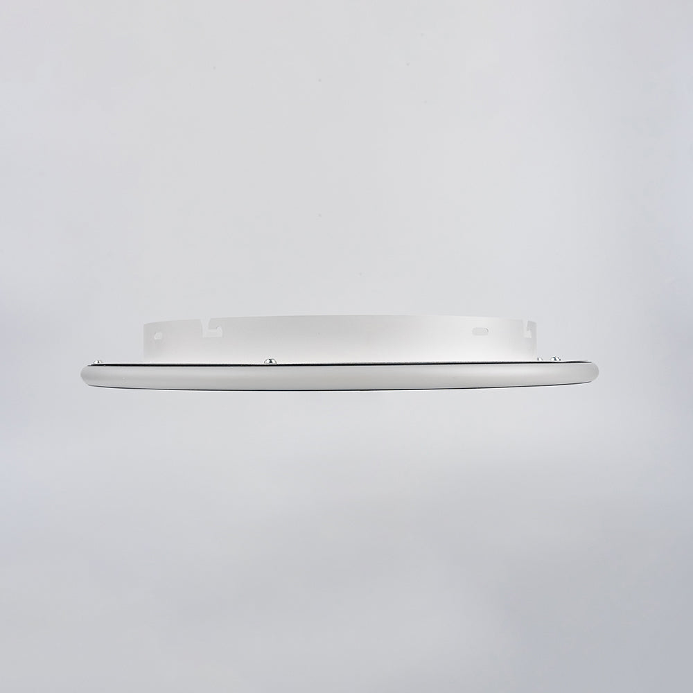 "Modern Nordic LED Ceiling Light with minimalist round flush mount design, providing soft even illumination for modern interi