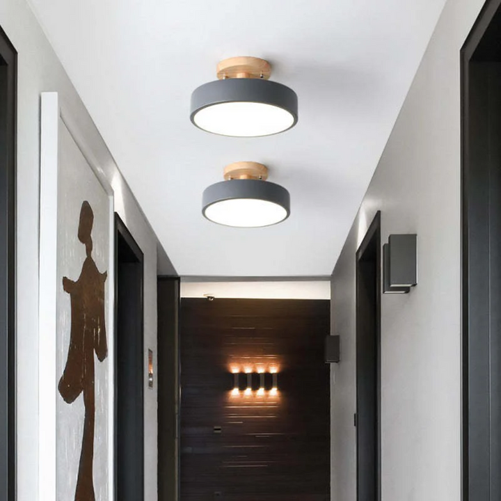Adjustable Nova LED ceiling light, a contemporary choice for indoor lighting needs.