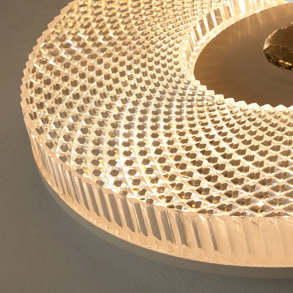 "Modern ultra-slim LED ceiling light with sleek metal frame and white acrylic, perfect for contemporary home decor."