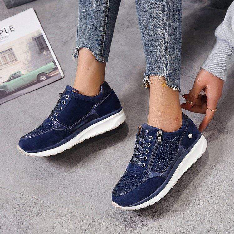 Orthopedic walking shoes for women, bunion relief, arch support, wide toe box for comfort