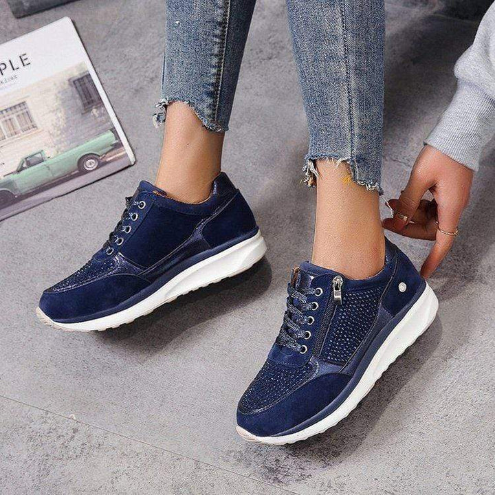 Orthopedic walking shoes for women, bunion relief, arch support, wide toe box for comfort