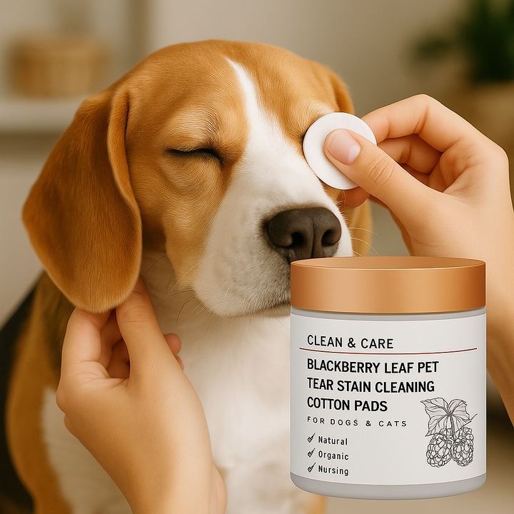 "Pet eye wipes for gentle cleaning and brightening, removes dirt and tear stains, soothing and easy to use, pet supplies."