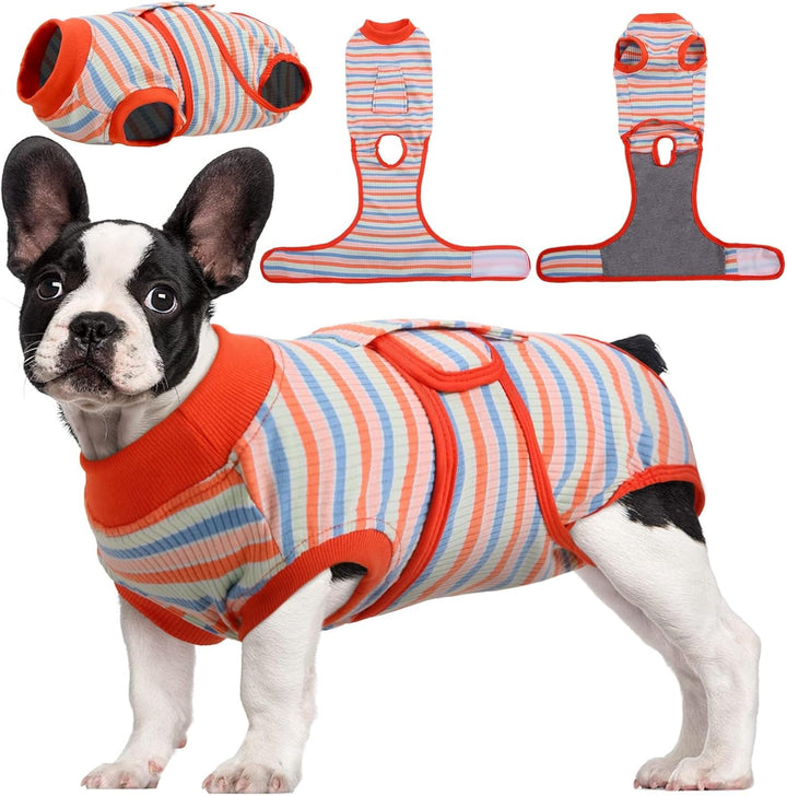 Pet health recovery suit: a comfortable healing aid for dogs & cats post-surgery protection.