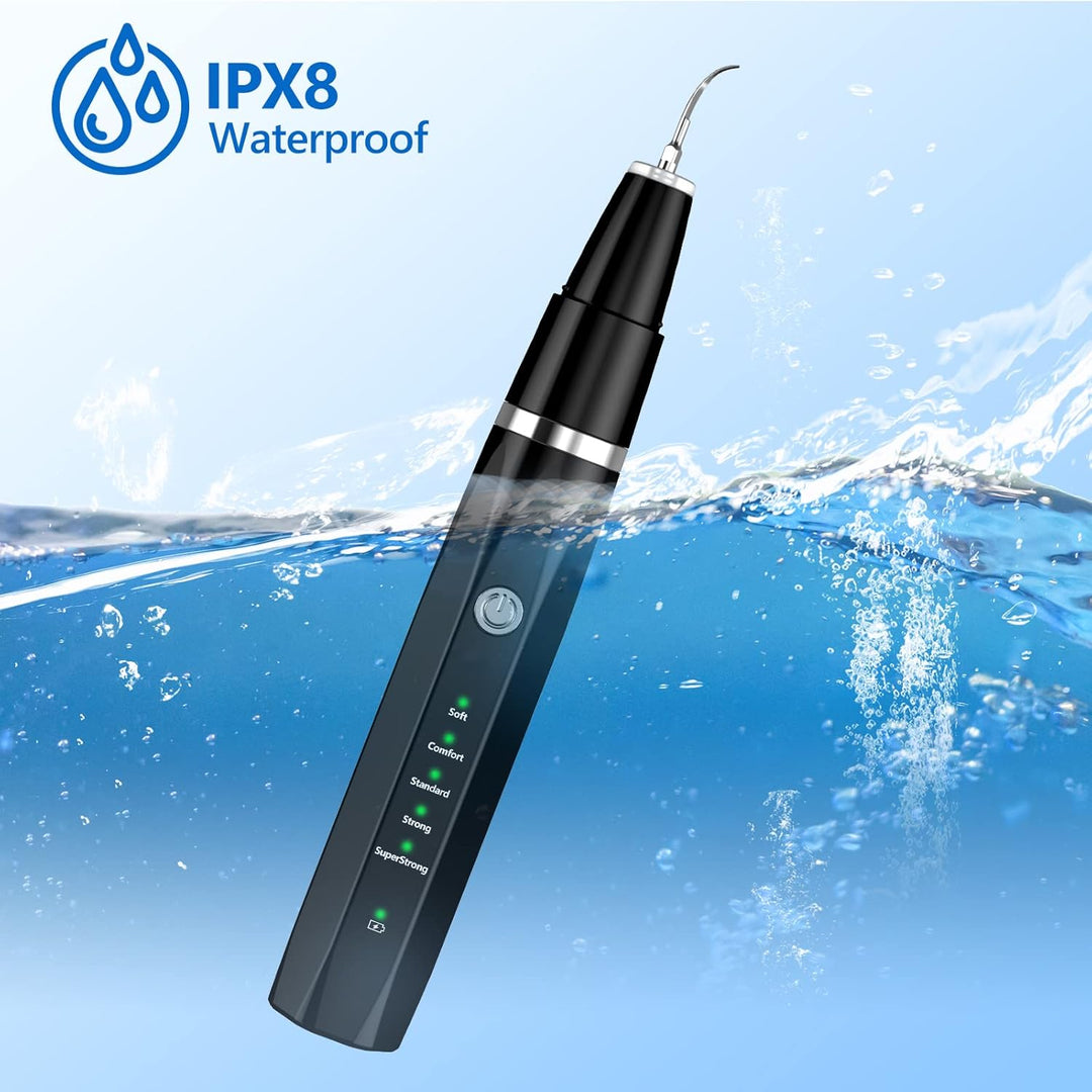 Gentle ultrasonic plaque remover for pets, promoting effective tartar removal and preventing dental issues in cats & dogs.