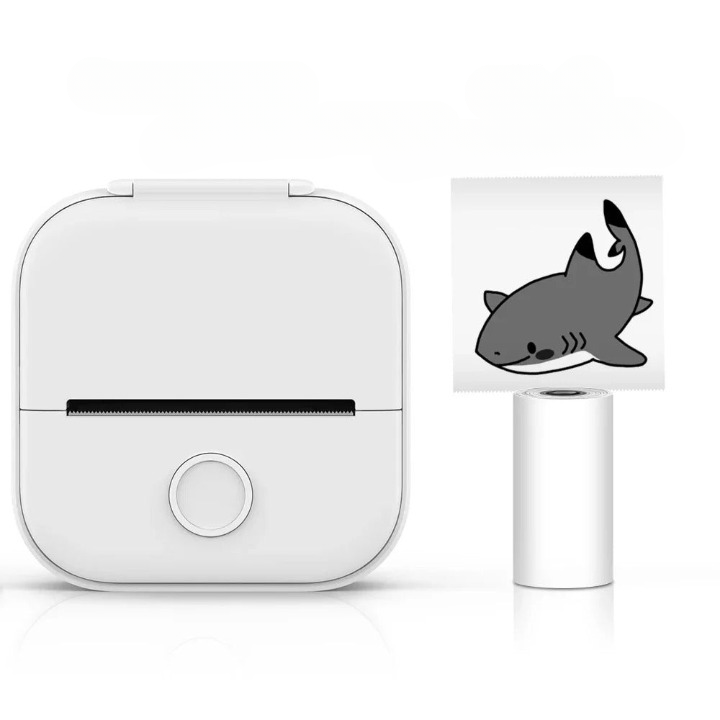 Compact Inkless Thermal Photo Printer for Easy Instant Printing