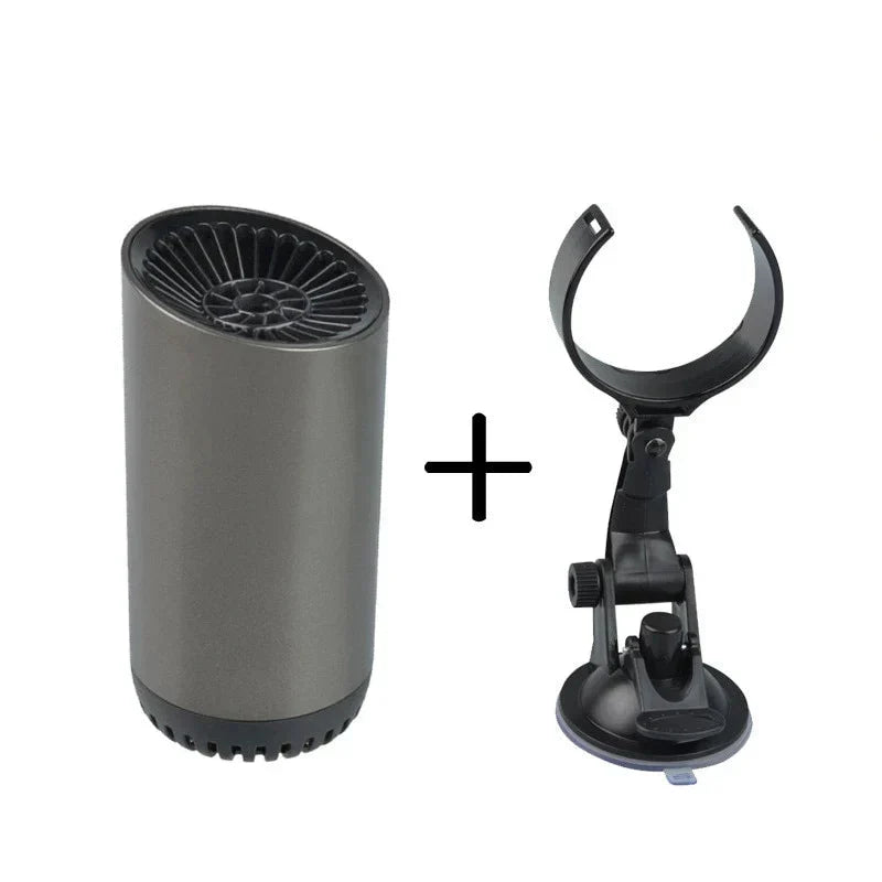 Easy-to-install 12V car heater for quick defrosting & warm air, ensuring clear visibility in winter.