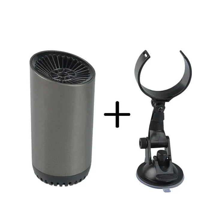Easy-to-install 12V car heater for quick defrosting & warm air, ensuring clear visibility in winter.