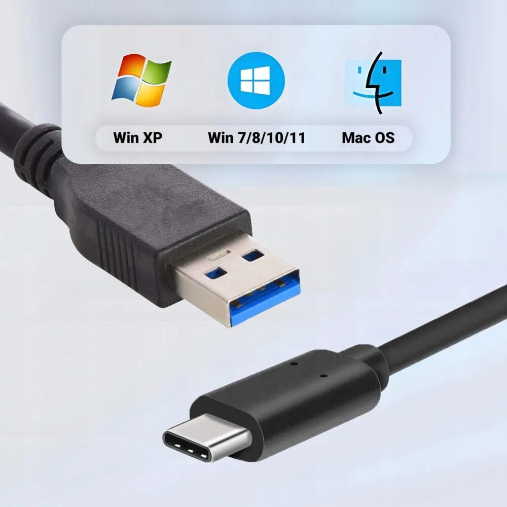 External CD DVD drive with USB hub & SD card reader for data transfer and media playback on laptops.