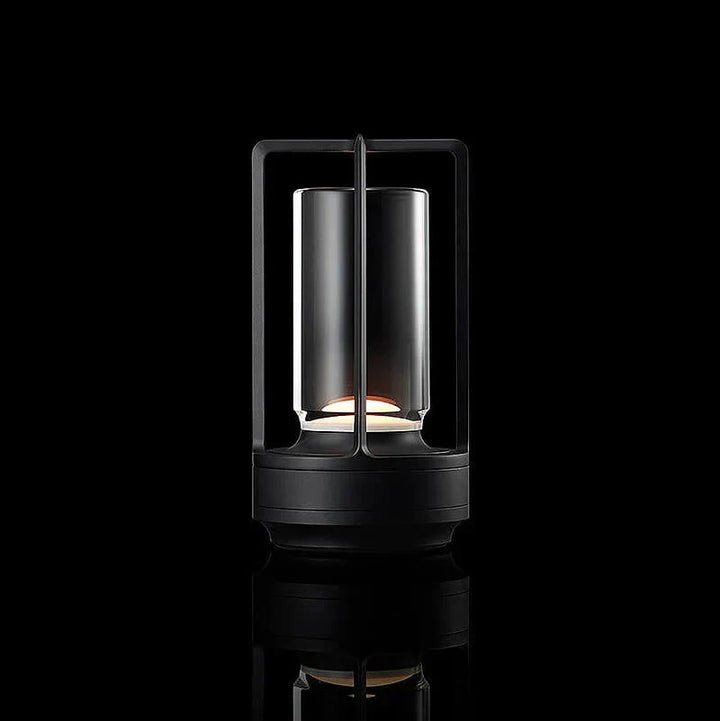 Modern portable crystal LED lamp, waterproof & rechargeable. Perfect for decorative mood lighting indoor/outdoor.