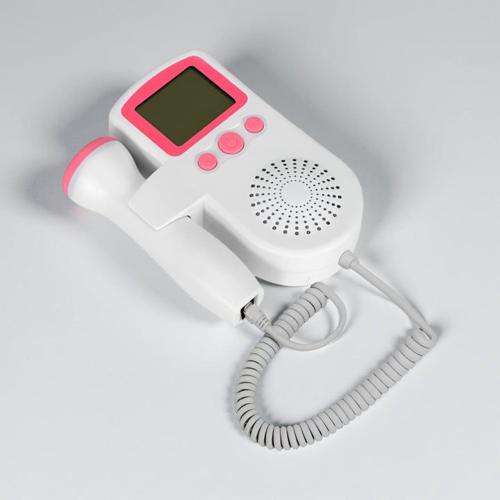 Easy-to-use Women's Fetal Doppler monitor for listening to baby's heart rate, essential for prenatal care.