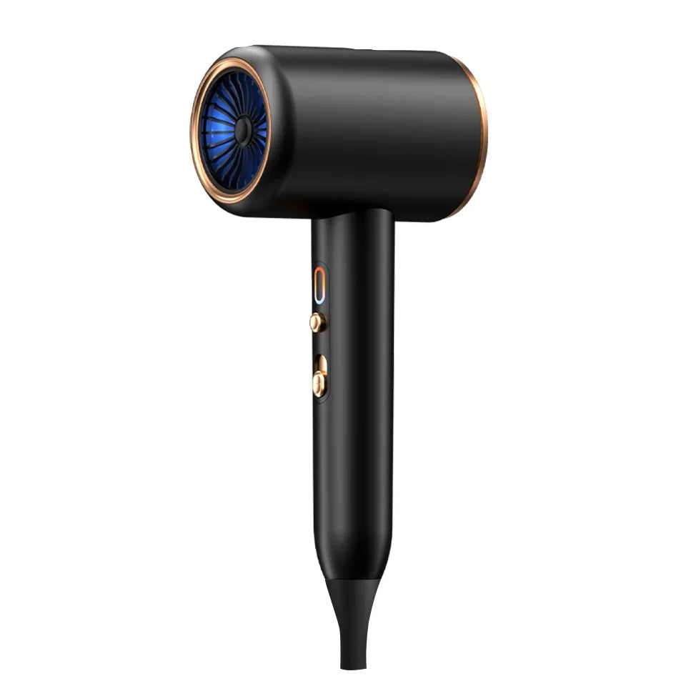 Professional 2400W hair dryer: negative ions deliver fast drying and salon-grade frizz control.