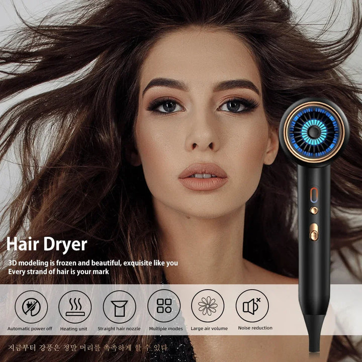 Salon results guaranteed with this 2400W professional hair dryer featuring negative ions.