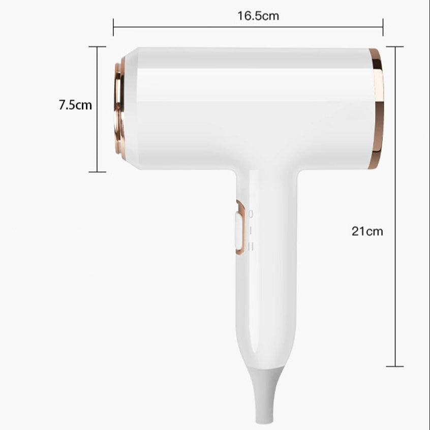 Beauty tool: professional 2400W hair dryer, negative ions for salon-quality styling.
