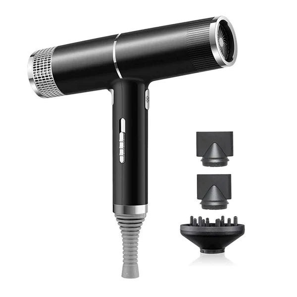 Compact Professional FeatherLite Hair Dryer. Ideal for travel, fast drying with ionic tech for smooth, frizz-controlled styles.