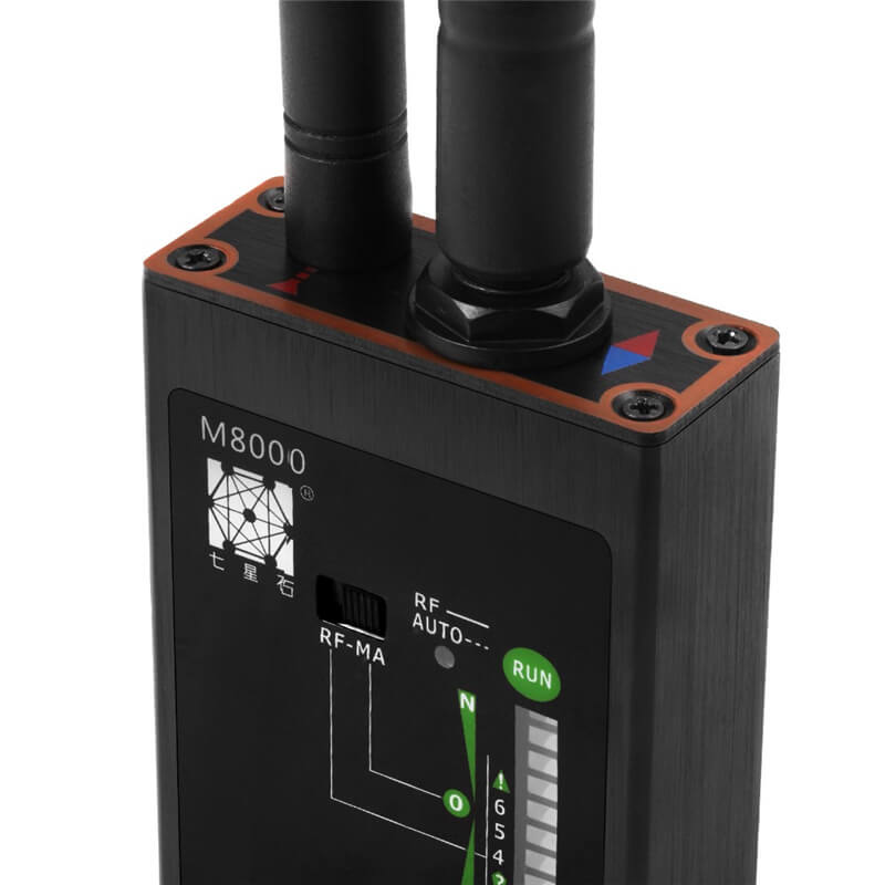 Advanced RF signal hidden camera detector ensures travel & home security, preventing unauthorized surveillance.