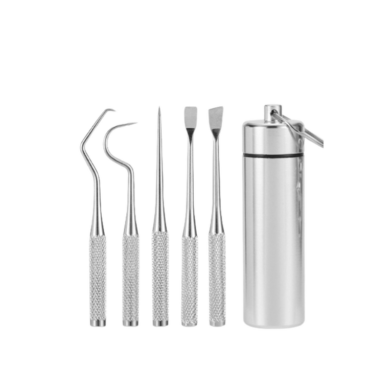High-quality stainless steel dental explorer for precise examination and oral hygiene.