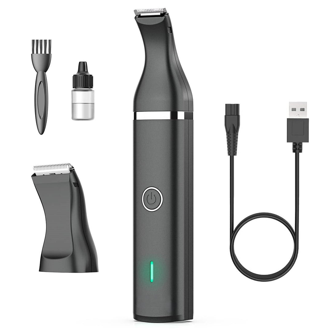 Professional quiet pet clippers for dogs & cats; cordless animal shaver for easy home grooming.