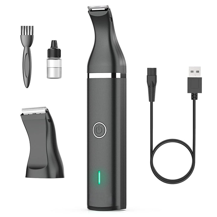 Professional quiet pet clippers for dogs & cats; cordless animal shaver for easy home grooming.