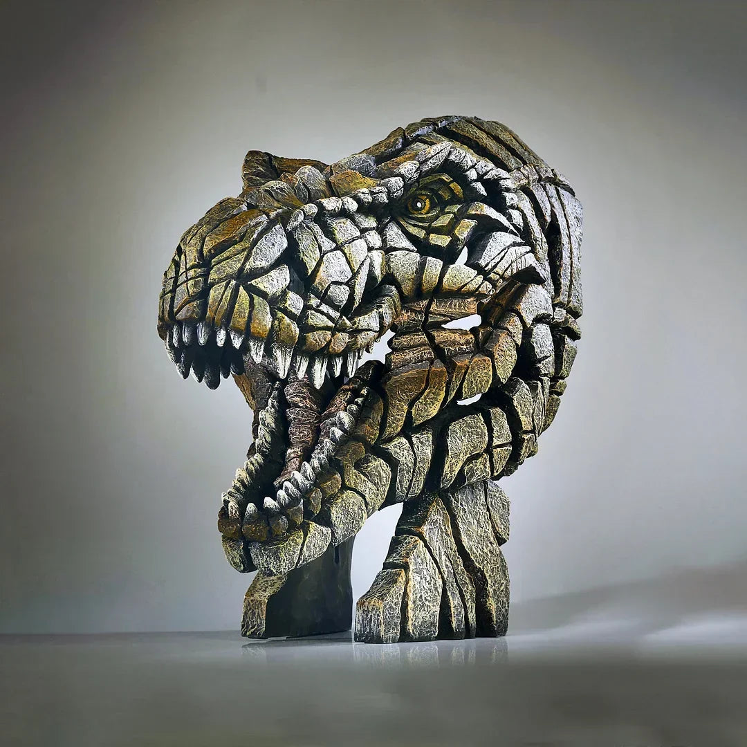 Elegant animal sculptures in stone resin. Perfect decorative wildlife art figurines for home accents or thoughtful gifts.