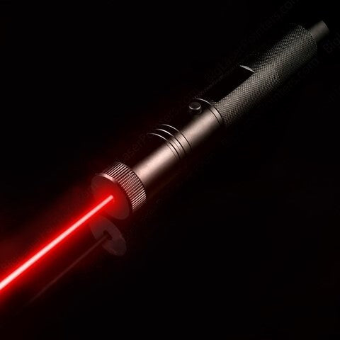 Unisex rechargeable laser tool with powerful long-range beam, great for precision work.