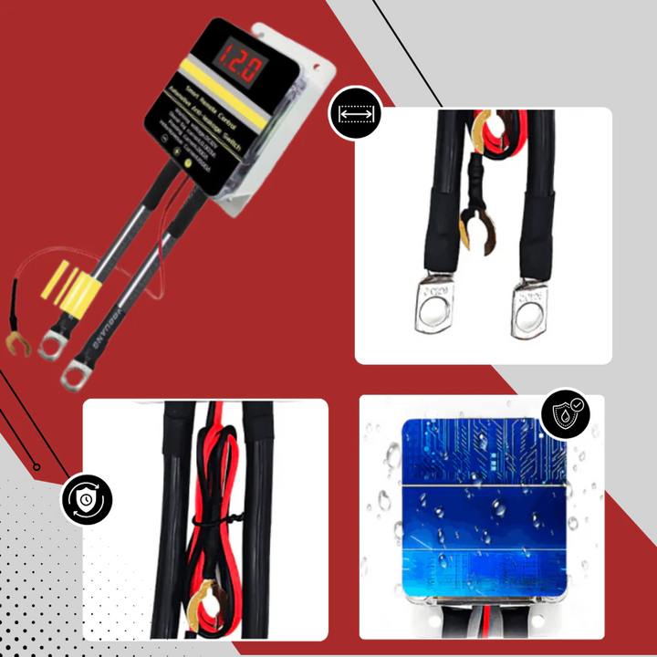12V remote battery management kill switch for cars, trucks & RVs. Prevents drain, boosts security.