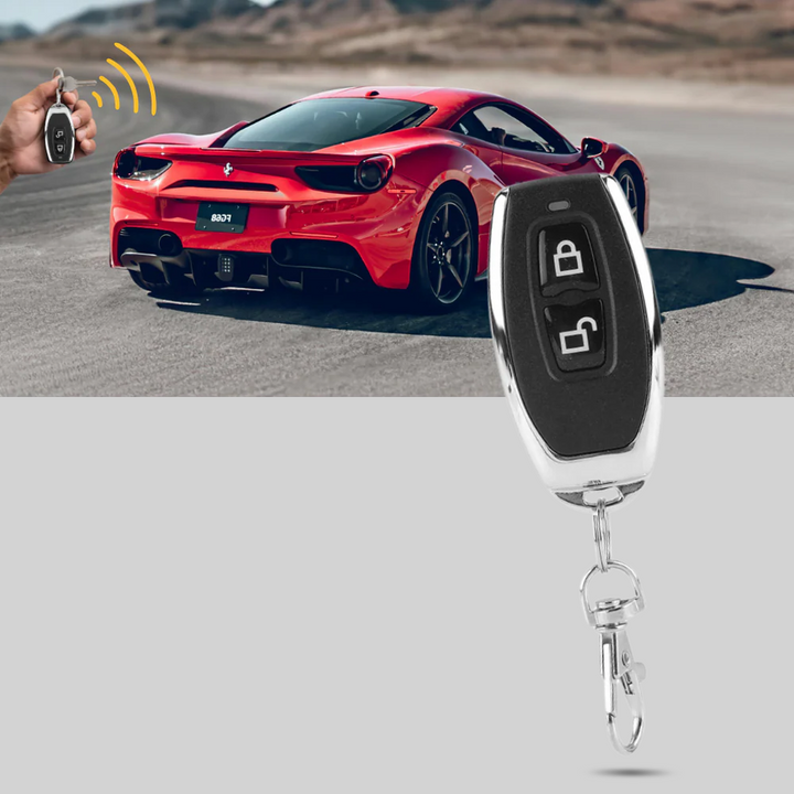 New4 12V remote battery disconnect kill switch for vehicle security & anti-theft. Essential car accessory.