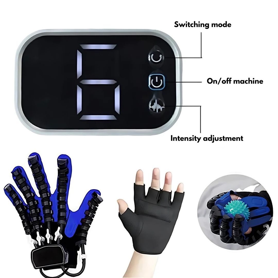 Robotic rehabilitation gloves with smart assistance, flexible fingers, lightweight, and comfortable for hand recovery therapy