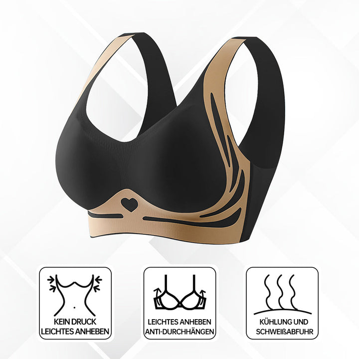Seamless Comfort Lifting Bra for women, wire-free ergonomic support, perfect for everyday intimates.