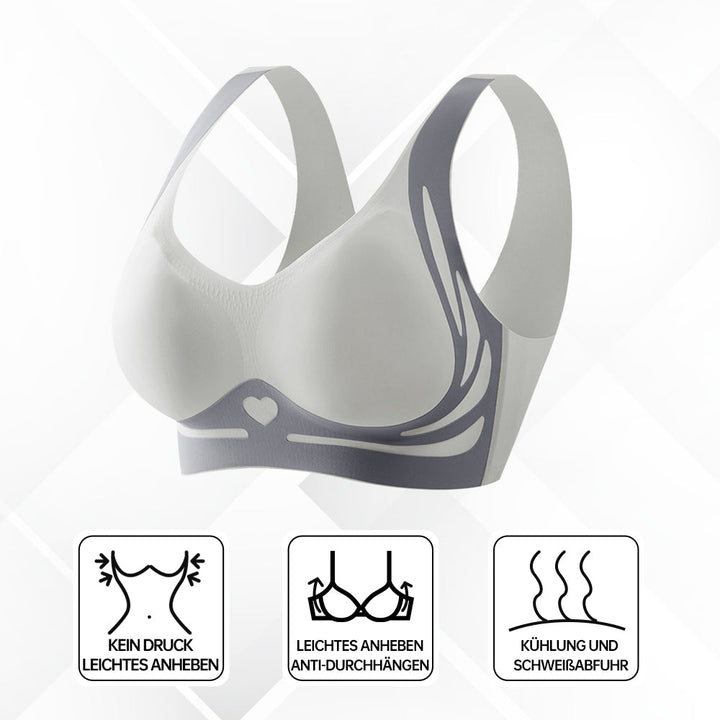Soft, breathable seamless bra for women's everyday comfort & wire-free ergonomic support.
