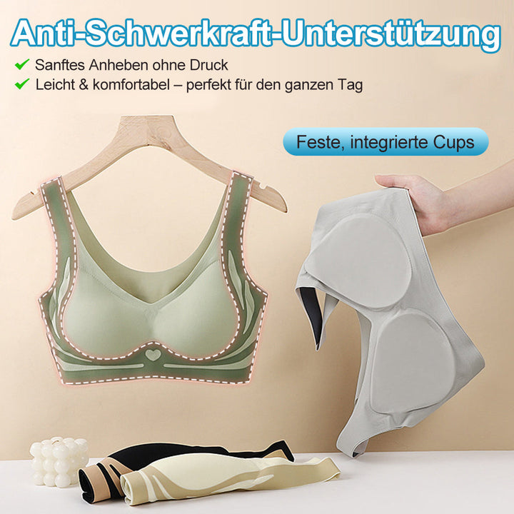 Ergonomic lifting bra, seamless design for a smooth look & ultimate wire-free comfort.