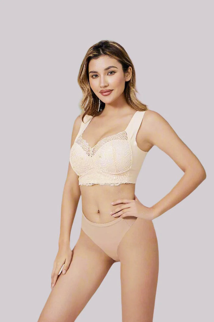 New women's comfortable push-up bra, seamless & wireless, perfect for a confidence boost.