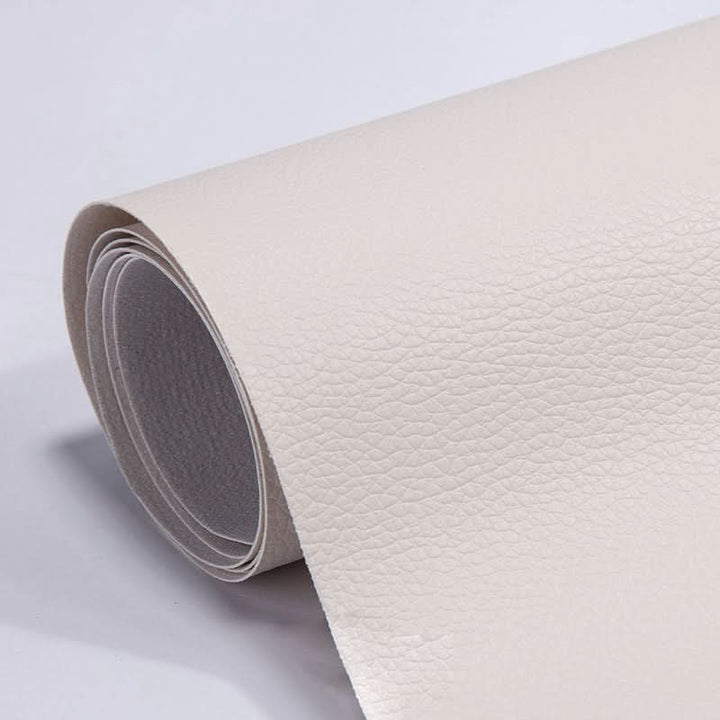 Easy fix, durable self-adhesive patch for furniture, car seat & bag upholstery repair.