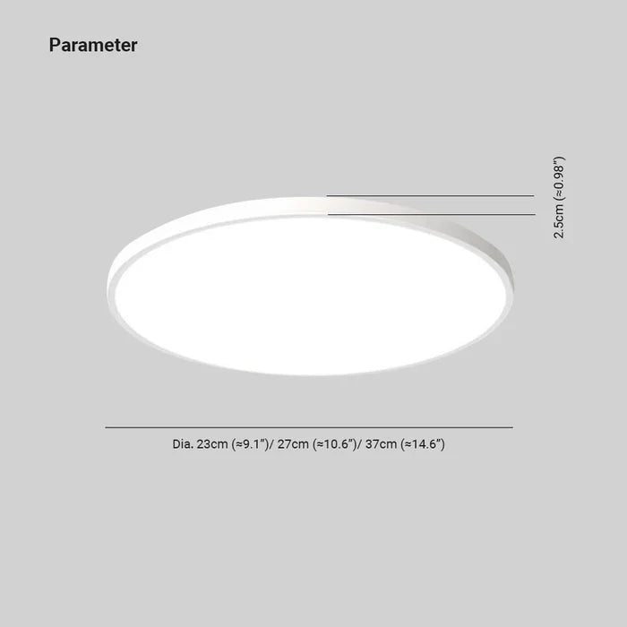 Contemporary OrbGlow LED ceiling fixture, sleek round design for modern homes.