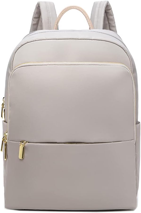 Multi-functional women's sleek waterproof backpack, great for work, travel, and casual use.