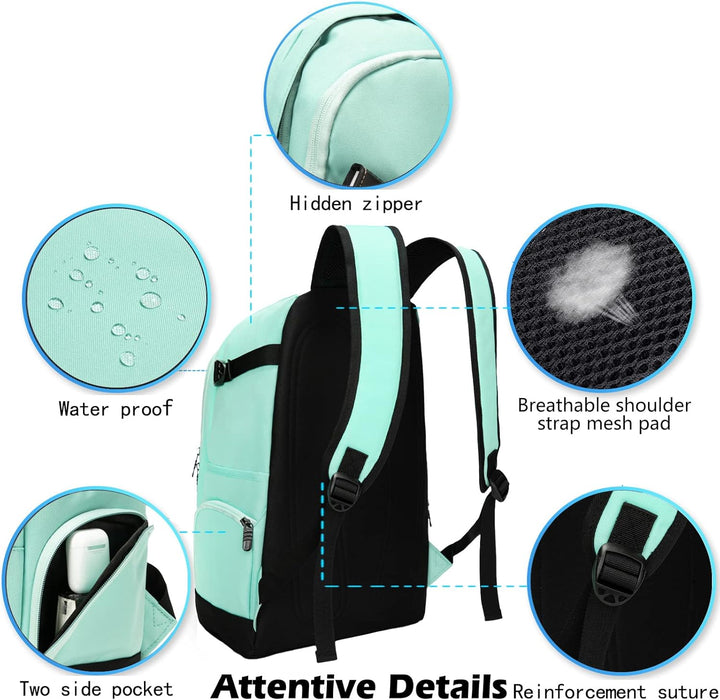 Stylish slim 15.6" laptop backpack, ideal for professionals, students, and frequent travelers.